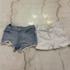 Bundle of Cat & Jack & Garanimals Shorts 4T
